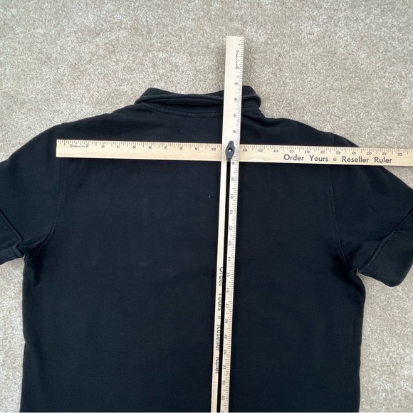 Lacoste Live Shirt Adult XXL Black Fleece Lined Polo Casual Preppy Unisex - Picture 12 of 15